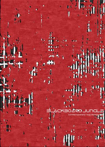 Matrix 141 ...... Red 3D texture rug