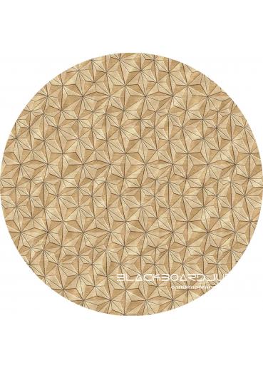 Matrix 184 ...... Round Gold 3D rug