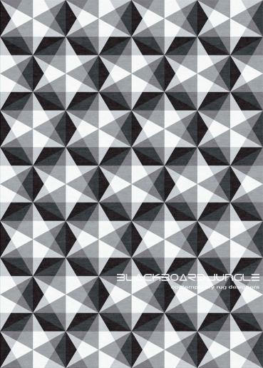 Matrix 76 ...... Black and white geometric rug